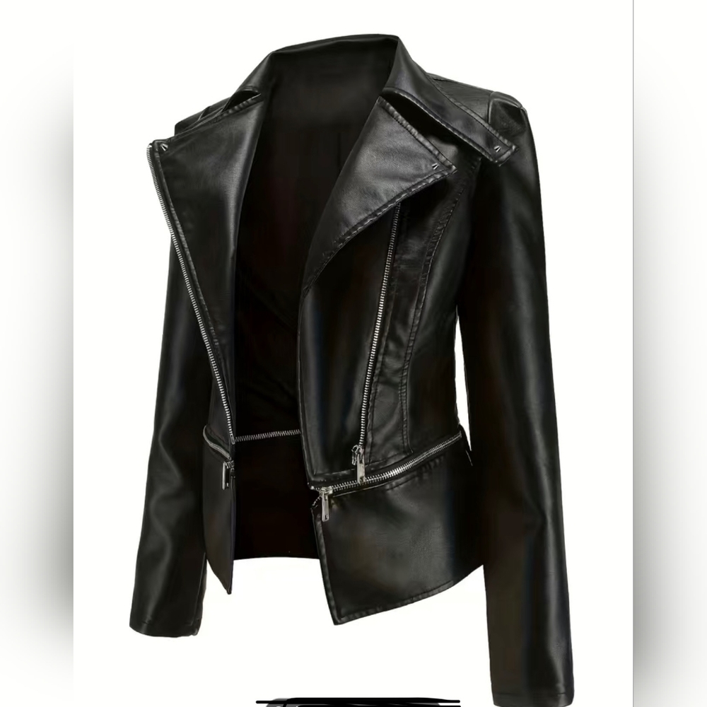 NEW Faux Leather Jacket